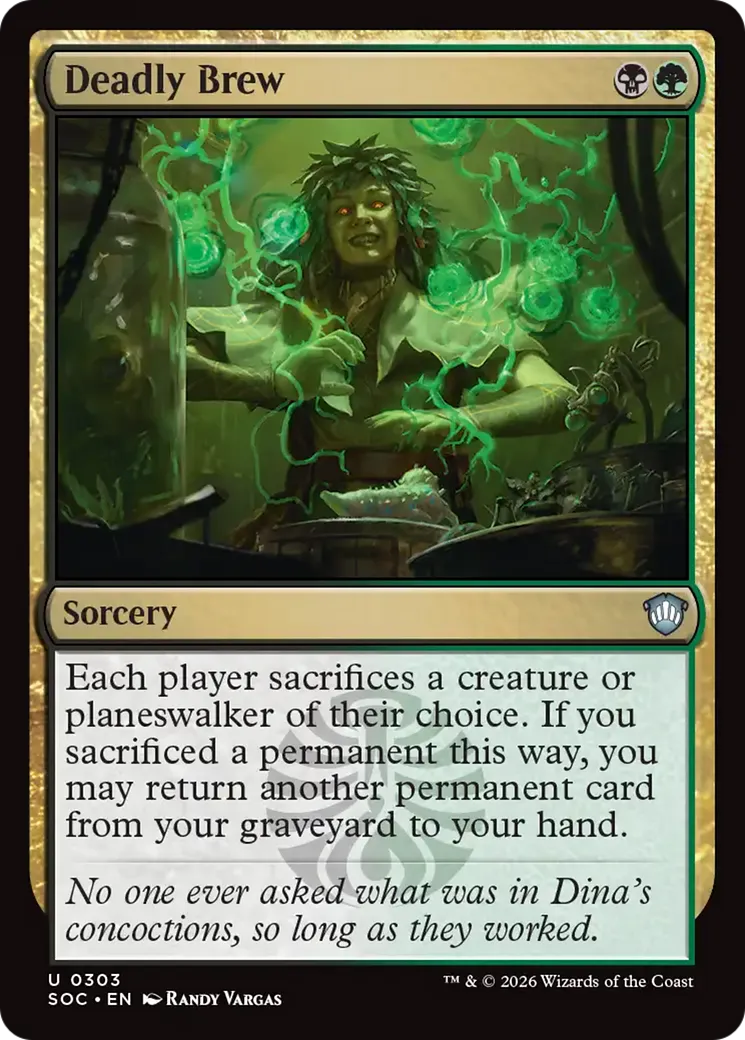 Deadly Brew — Secrets of Strixhaven Commander — Magic: The Gathering