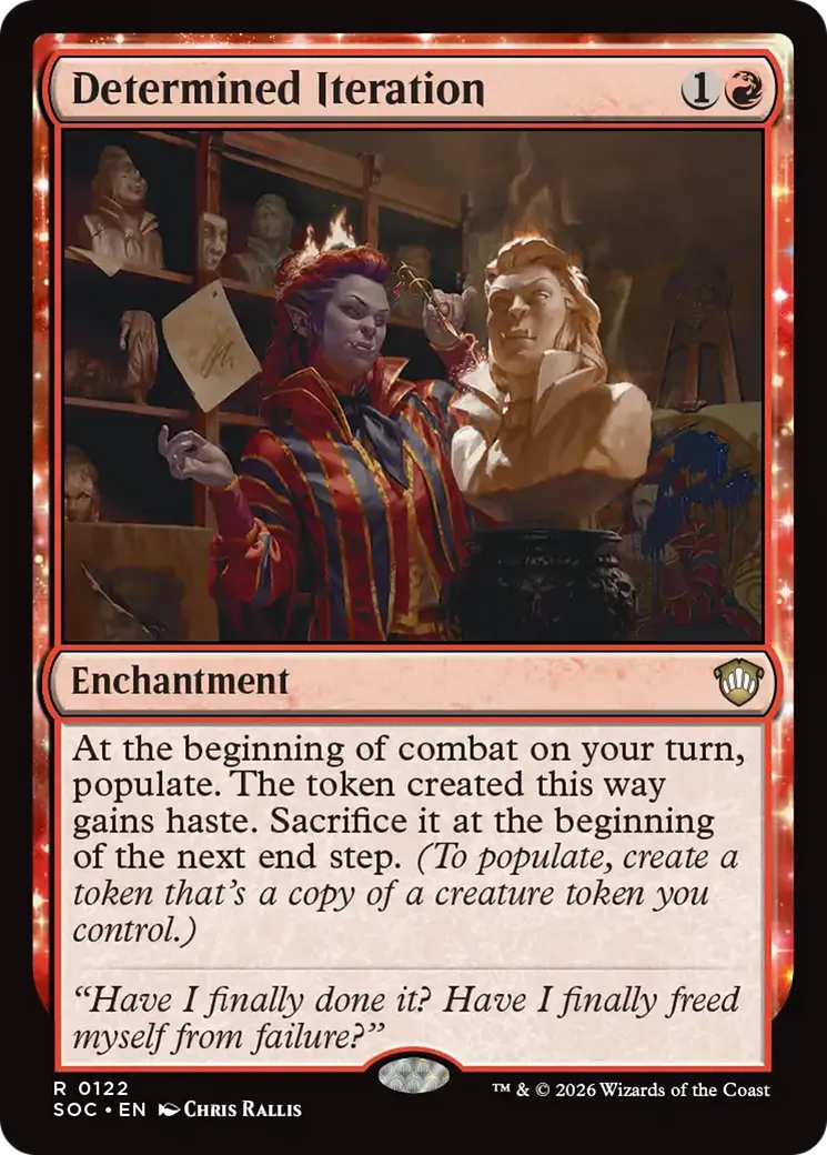 Itération résolue — Secrets of Strixhaven Commander — Magic: The Gathering