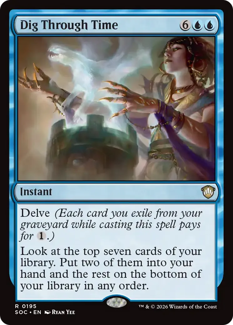 Fouille temporelle — Secrets of Strixhaven Commander — Magic: The Gathering