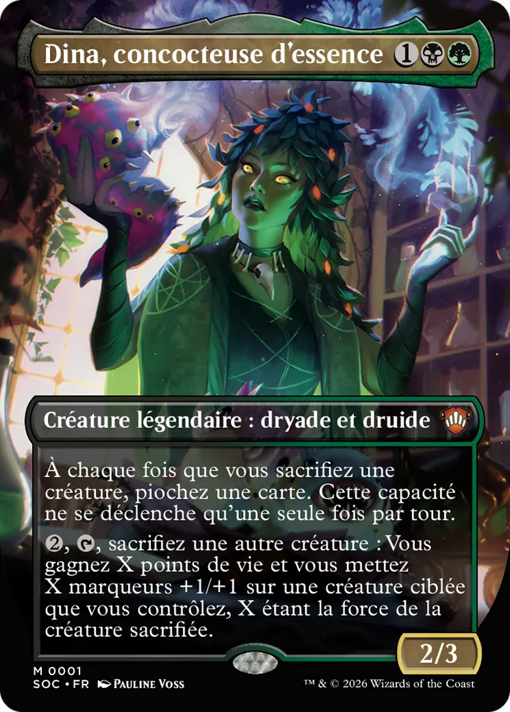 Dina, concocteuse d'essence — Secrets of Strixhaven Commander — Magic: The Gathering