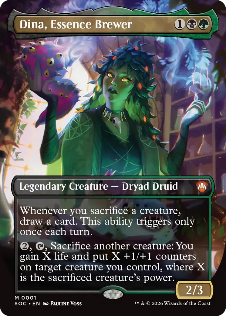Dina, Essence Brewer — Secrets of Strixhaven Commander — Magic: The Gathering
