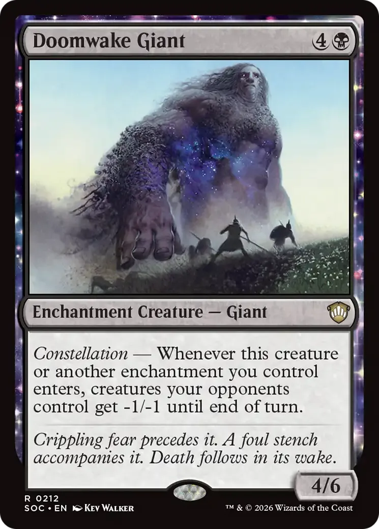 Doomwake Giant — Secrets of Strixhaven Commander — Magic: The Gathering