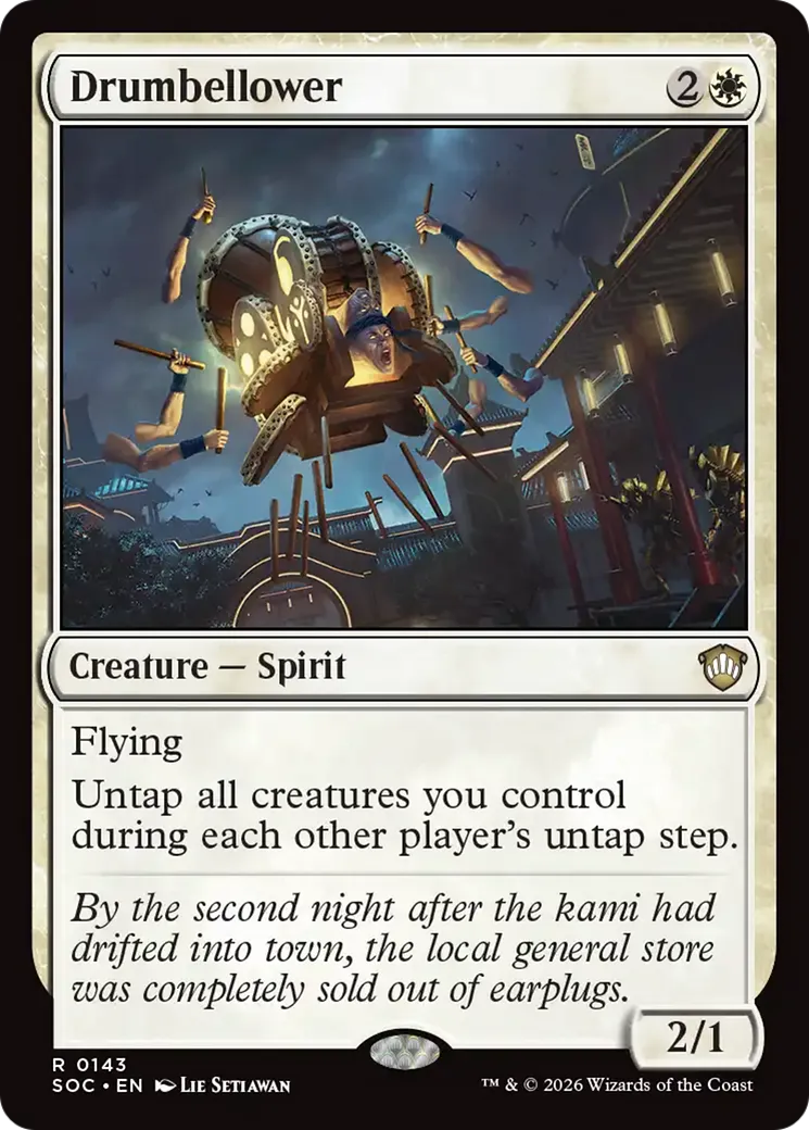 Drumbellower — Secrets of Strixhaven Commander — Magic: The Gathering