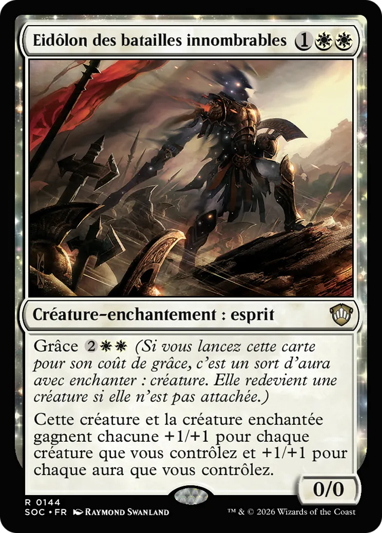 Eidôlon des batailles innombrables — Secrets of Strixhaven Commander — Magic: The Gathering