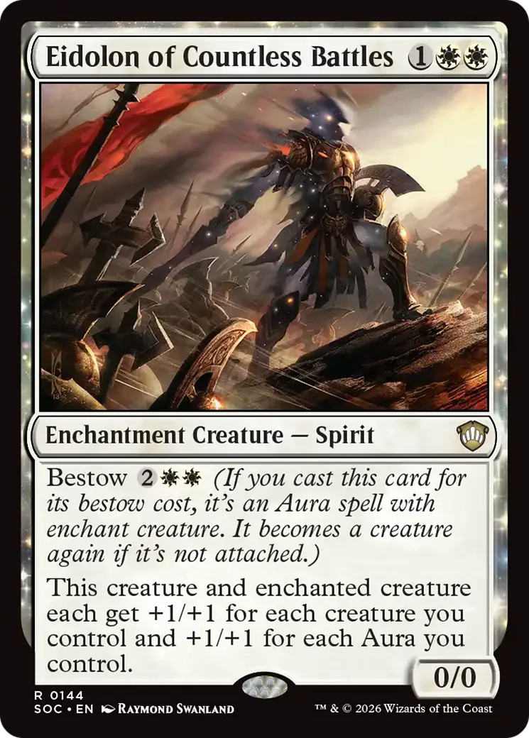 Eidolon of Countless Battles — Secrets of Strixhaven Commander — Magic: The Gathering