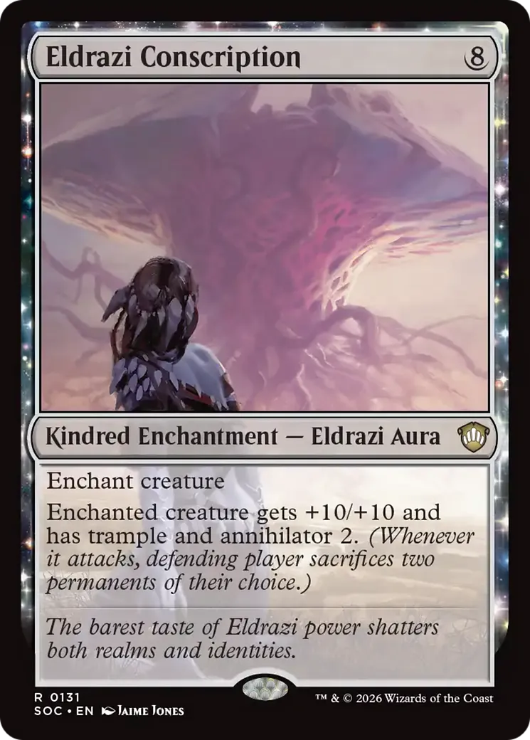 Eldrazi Conscription — Secrets of Strixhaven Commander — Magic: The Gathering