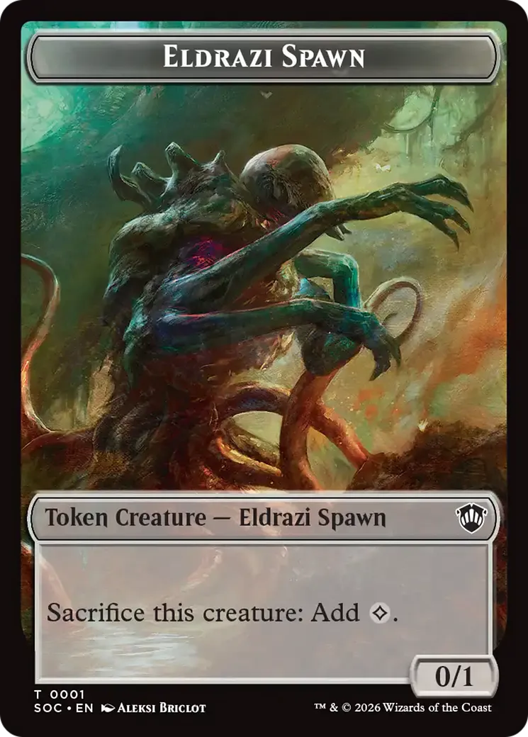 Eldrazi Spawn — Secrets of Strixhaven Commander — Magic: The Gathering