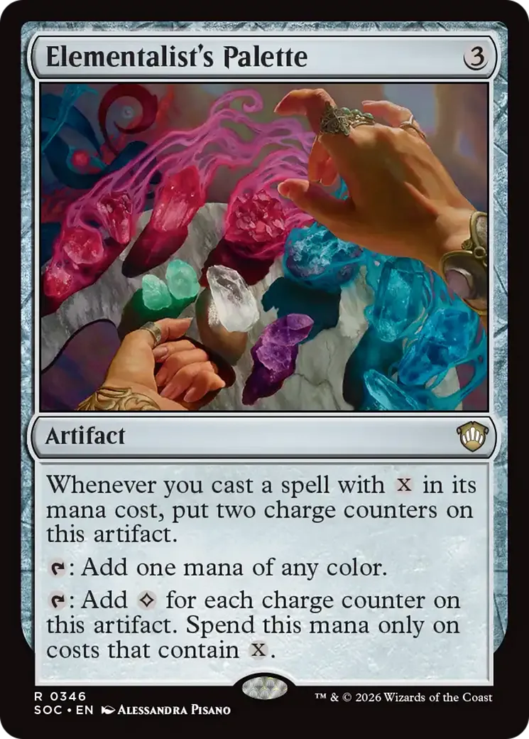 Elementalist's Palette — Secrets of Strixhaven Commander — Magic: The Gathering