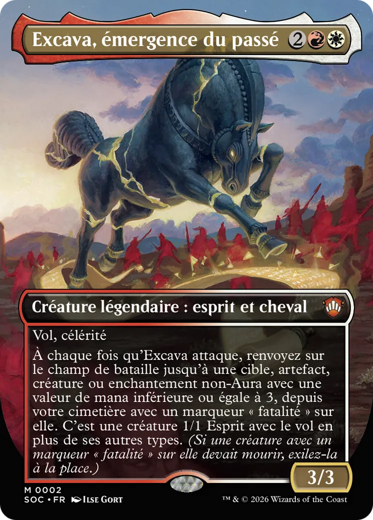 Excava, émergence du passé — Secrets of Strixhaven Commander — Magic: The Gathering