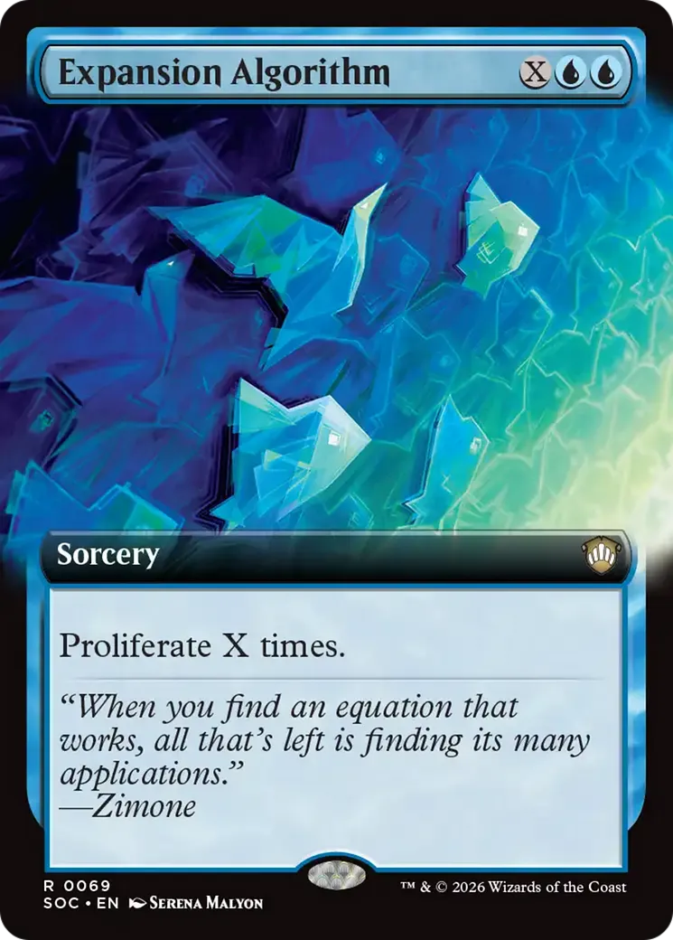 Expansion Algorithm — Secrets of Strixhaven Commander — Magic: The Gathering