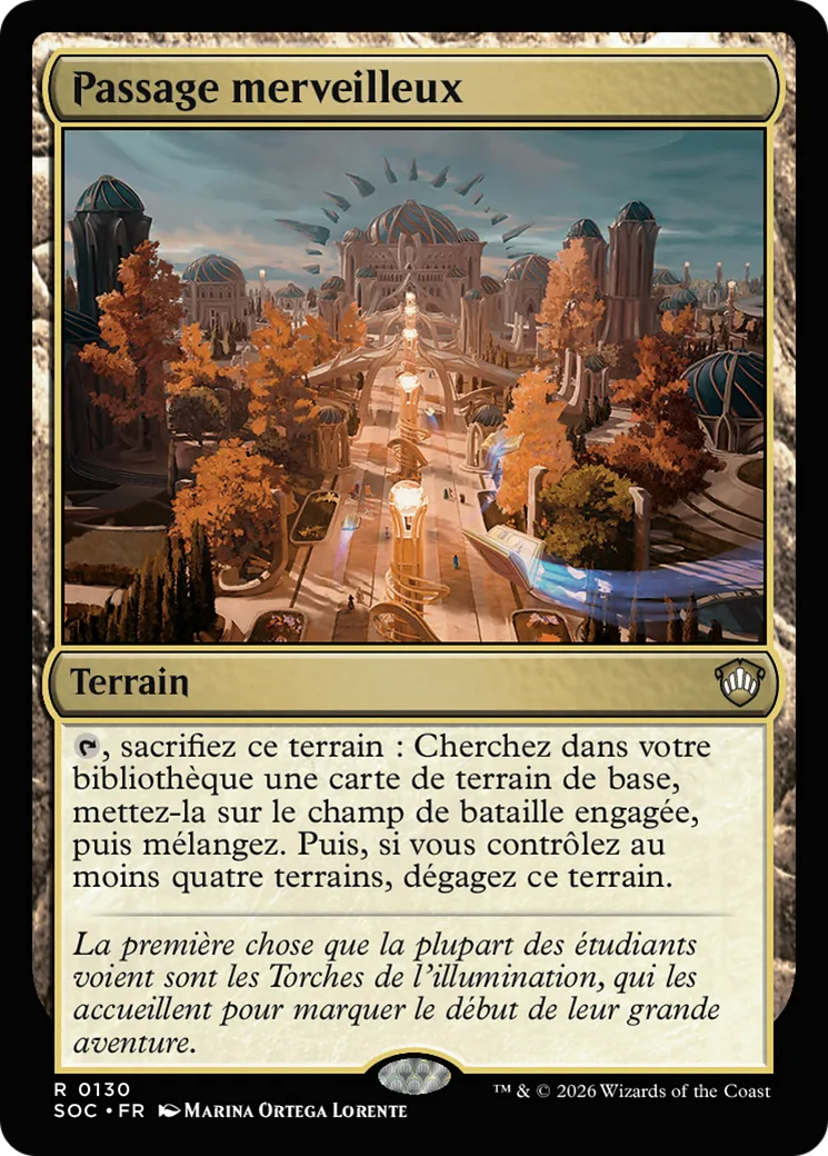 Passage merveilleux — Secrets of Strixhaven Commander — Magic: The Gathering