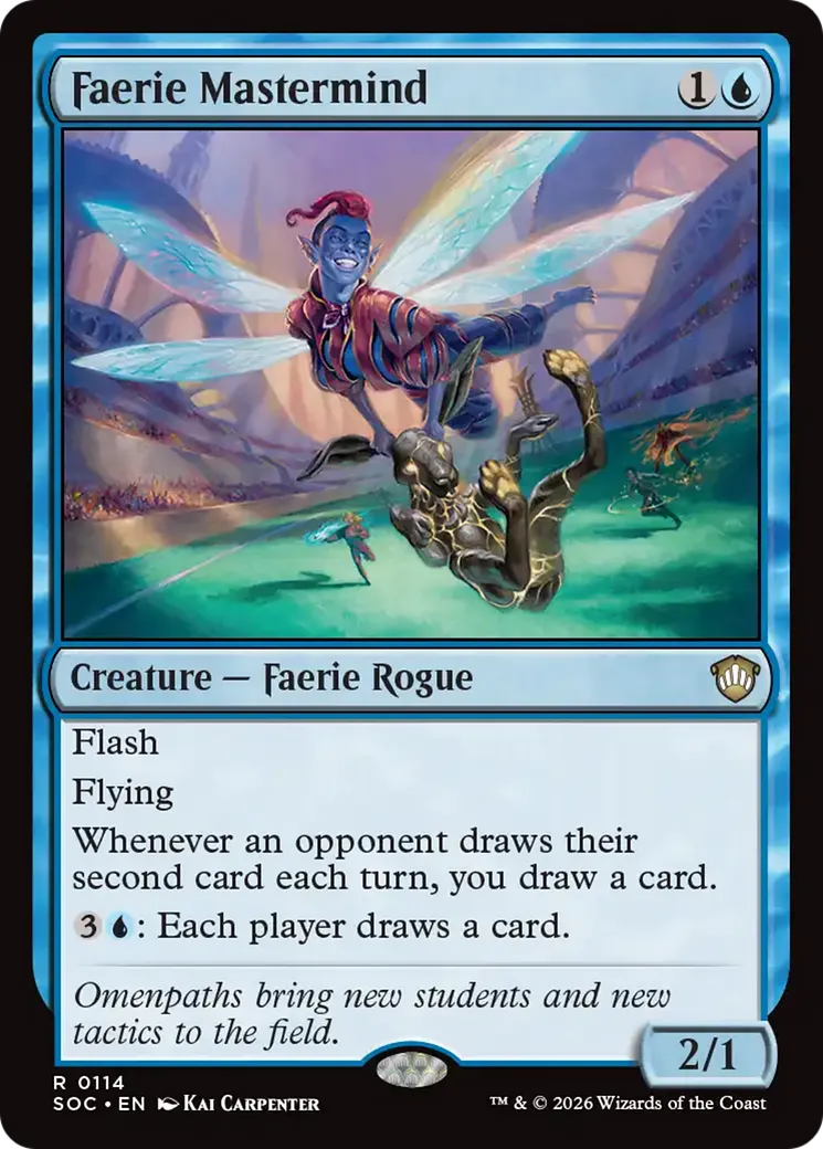 Érudit faerie — Secrets of Strixhaven Commander — Magic: The Gathering