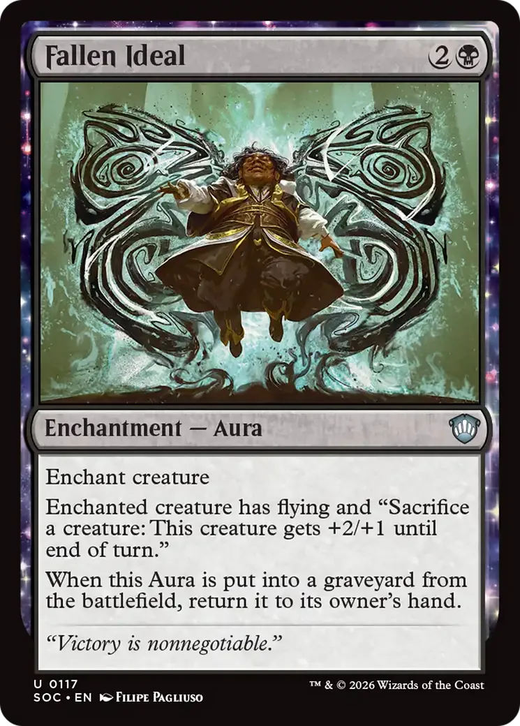 Fallen Ideal — Secrets of Strixhaven Commander — Magic: The Gathering