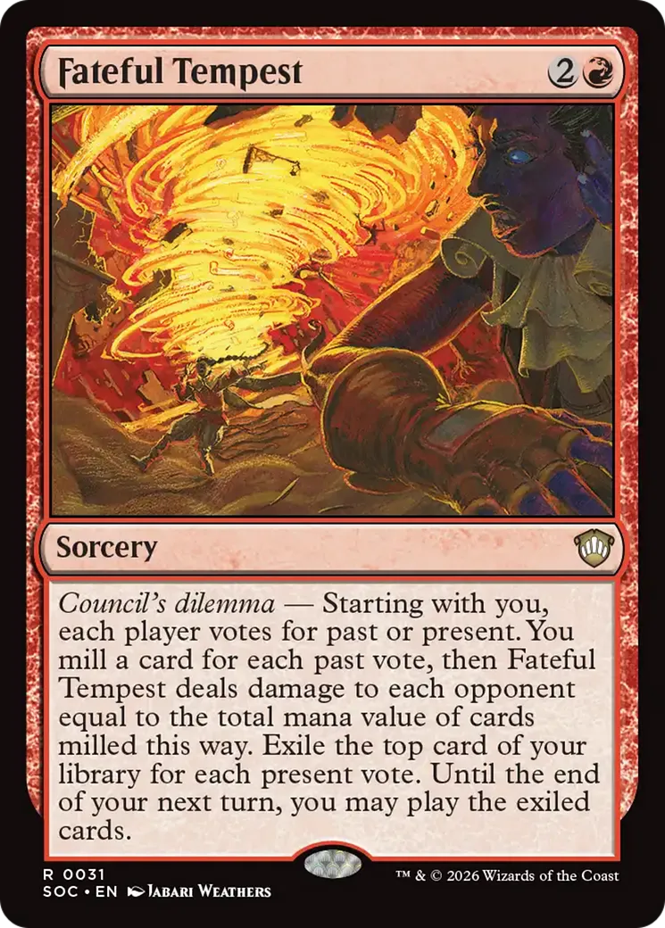 Tempête fatidique — Secrets of Strixhaven Commander — Magic: The Gathering