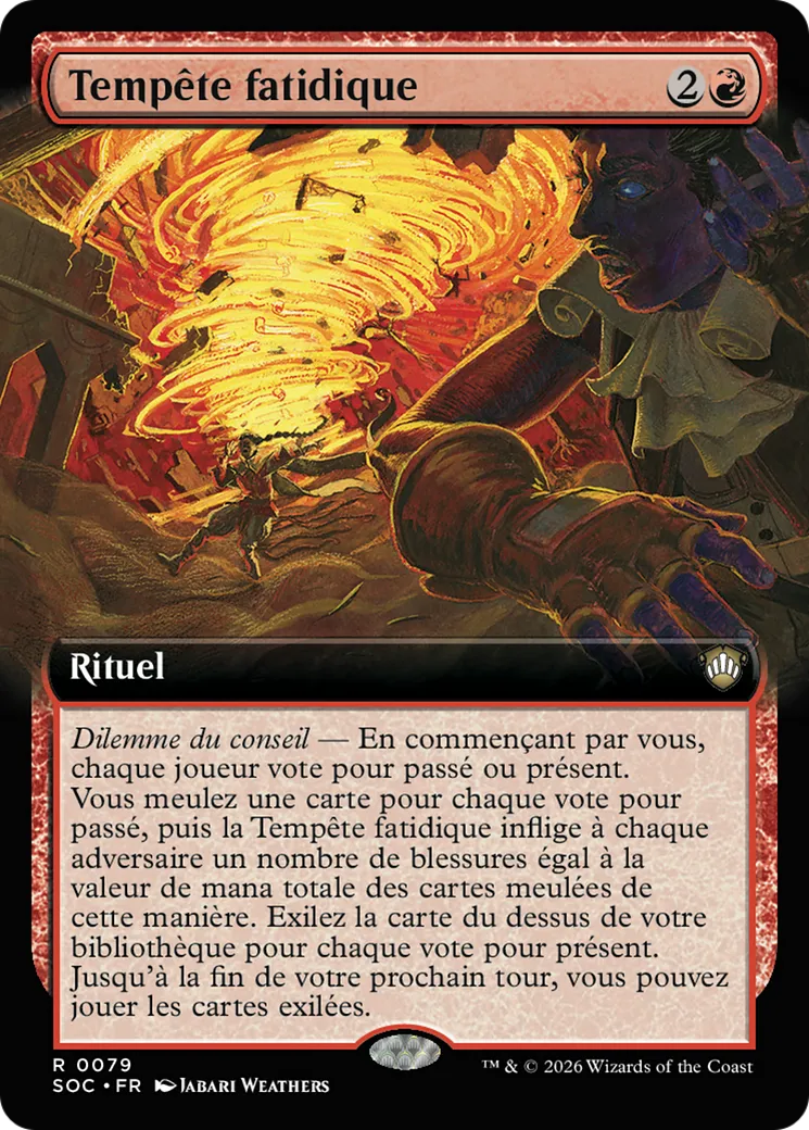 Tempête fatidique — Secrets of Strixhaven Commander — Magic: The Gathering