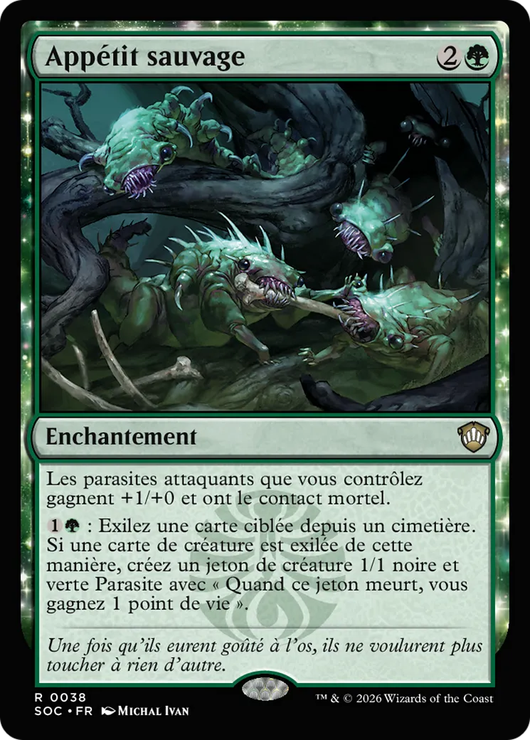Appétit sauvage — Secrets of Strixhaven Commander — Magic: The Gathering