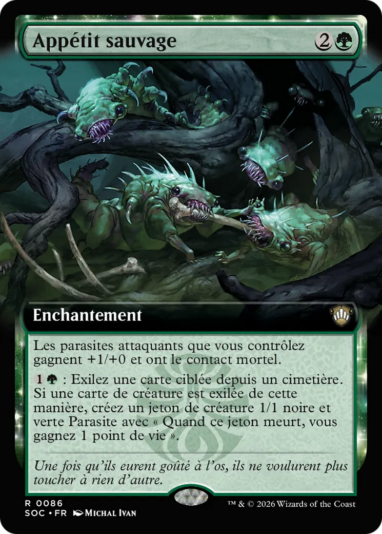 Appétit sauvage — Secrets of Strixhaven Commander — Magic: The Gathering