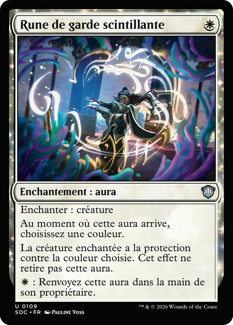 Rune de garde scintillante — Secrets of Strixhaven Commander — Magic: The Gathering