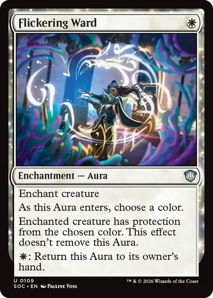 Flickering Ward — Secrets of Strixhaven Commander — Magic: The Gathering