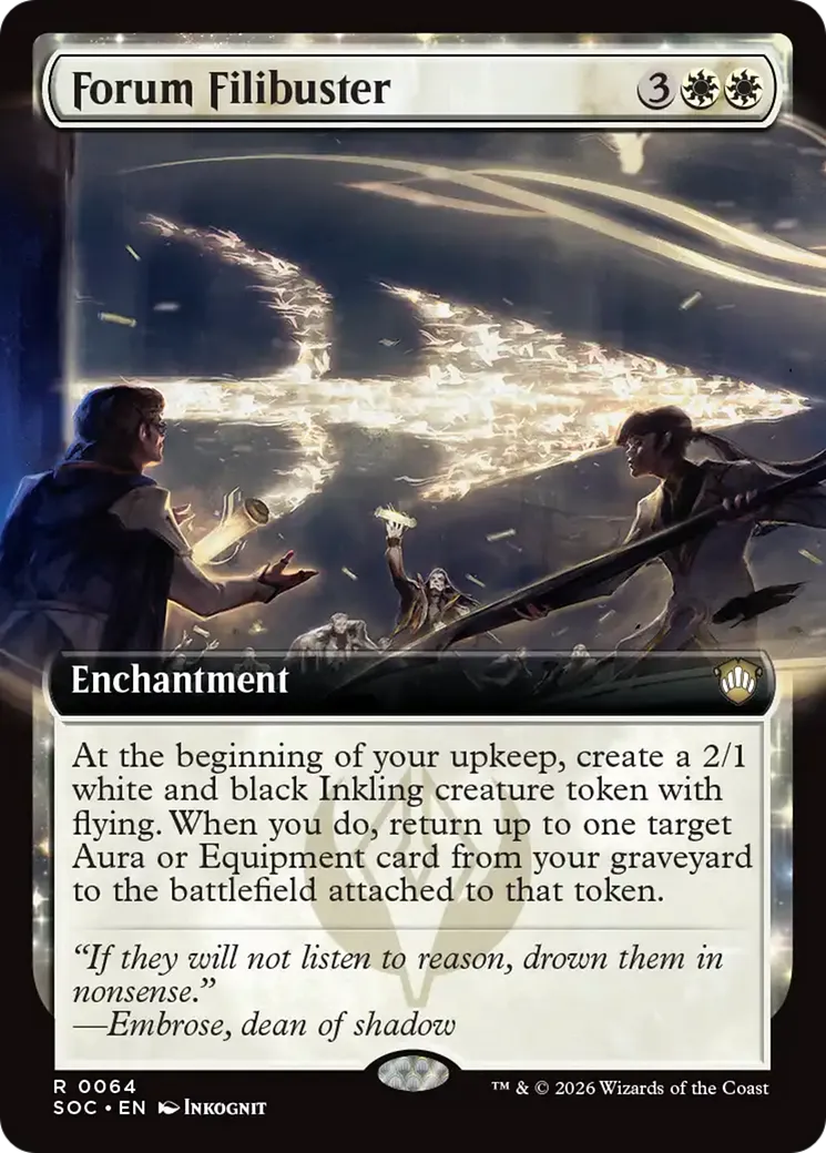 Forum Filibuster — Secrets of Strixhaven Commander — Magic: The Gathering
