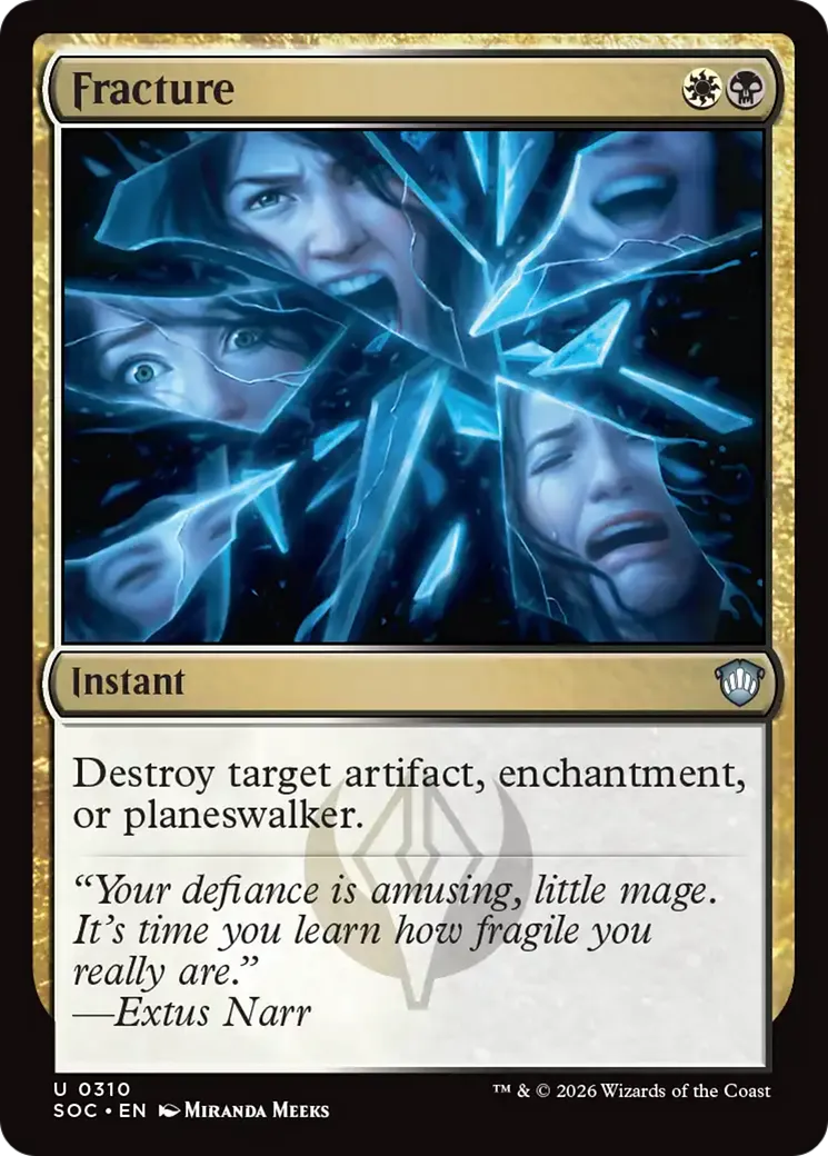 Fracture — Secrets of Strixhaven Commander — Magic: The Gathering