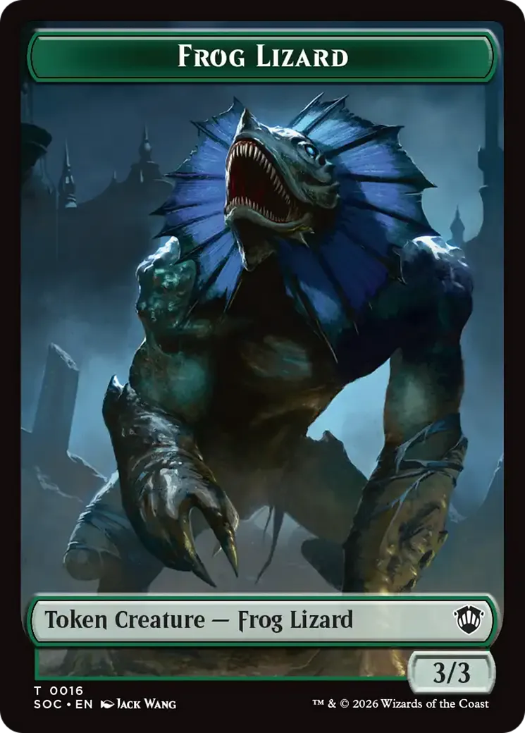 Frog Lizard — Secrets of Strixhaven Commander — Magic: The Gathering