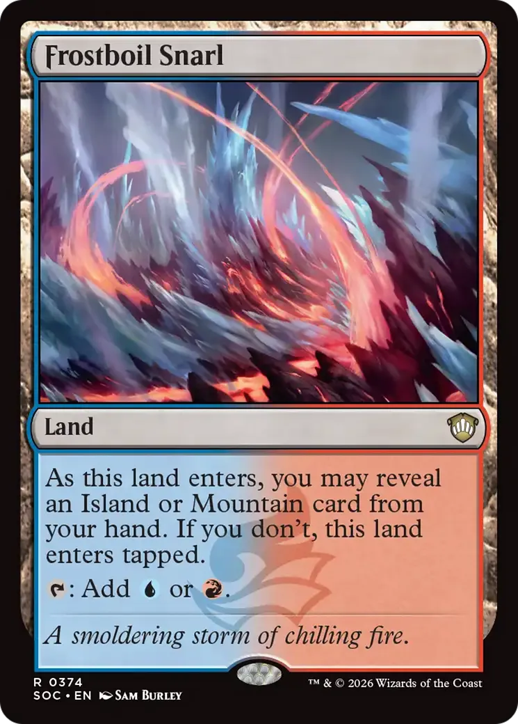 Frostboil Snarl — Secrets of Strixhaven Commander — Magic: The Gathering