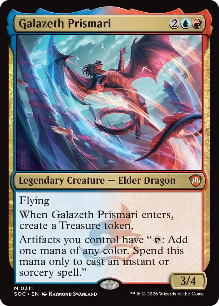 Galazeth Prismari — Secrets of Strixhaven Commander — Magic: The Gathering