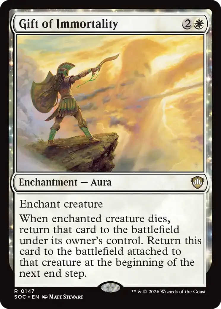 Don d'immortalité — Secrets of Strixhaven Commander — Magic: The Gathering