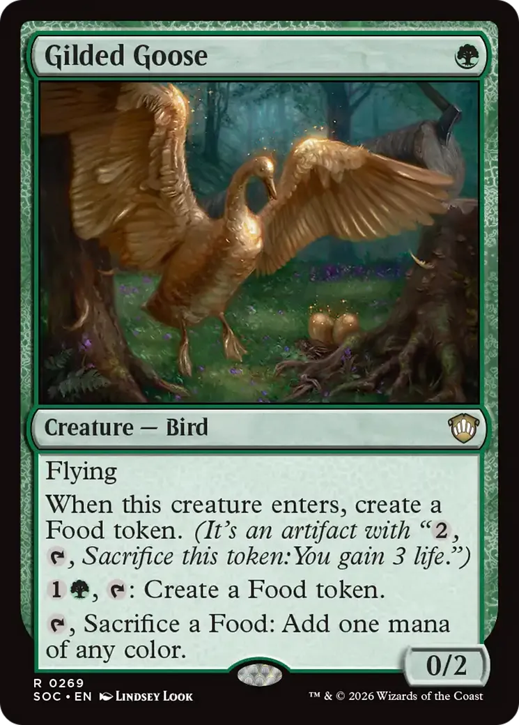 Gilded Goose — Secrets of Strixhaven Commander — Magic: The Gathering