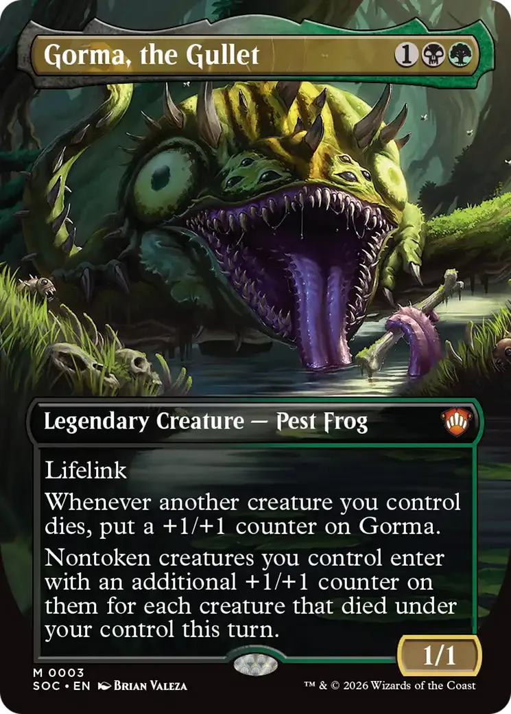 Gorma, the Gullet — Secrets of Strixhaven Commander — Magic: The Gathering