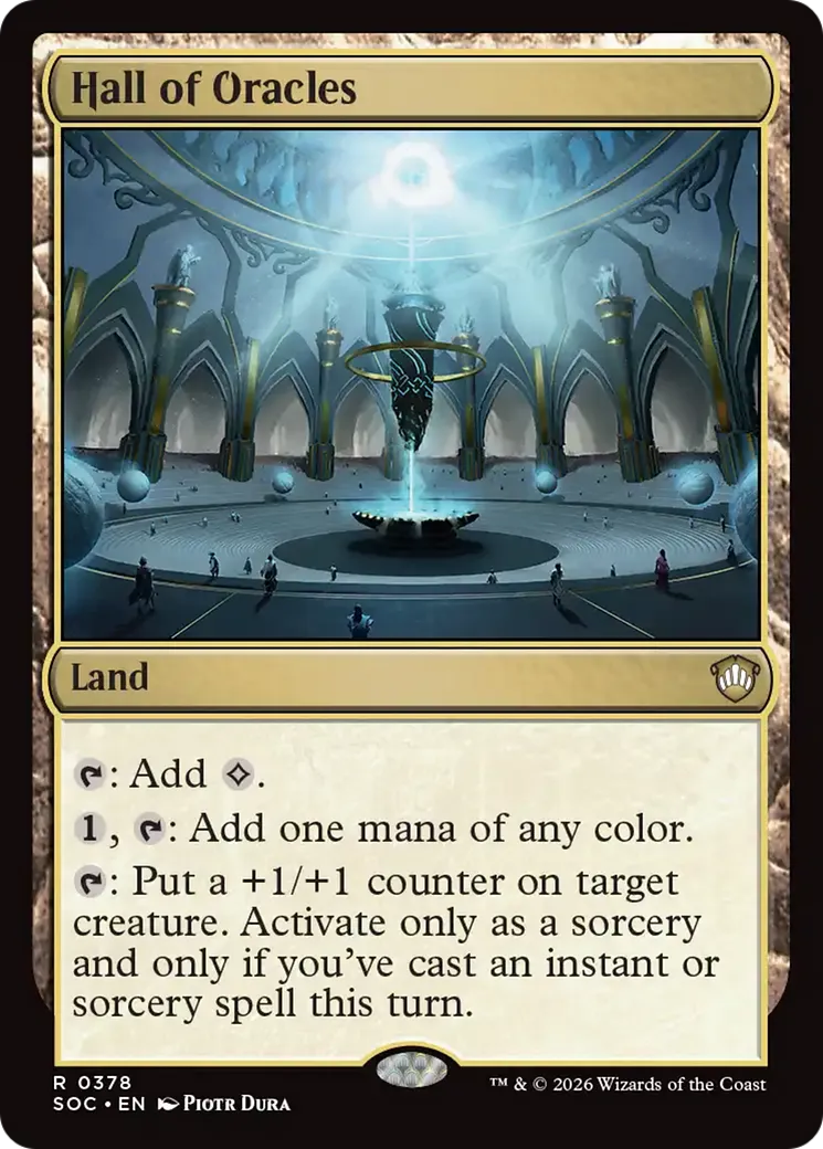 Salle des oracles — Secrets of Strixhaven Commander — Magic: The Gathering
