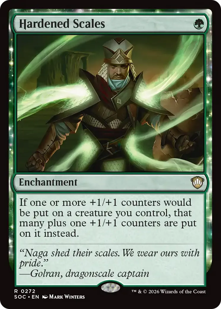 Hardened Scales — Secrets of Strixhaven Commander — Magic: The Gathering
