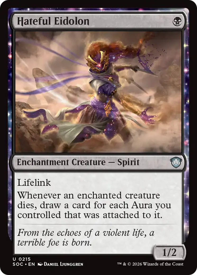 Hateful Eidolon — Secrets of Strixhaven Commander — Magic: The Gathering