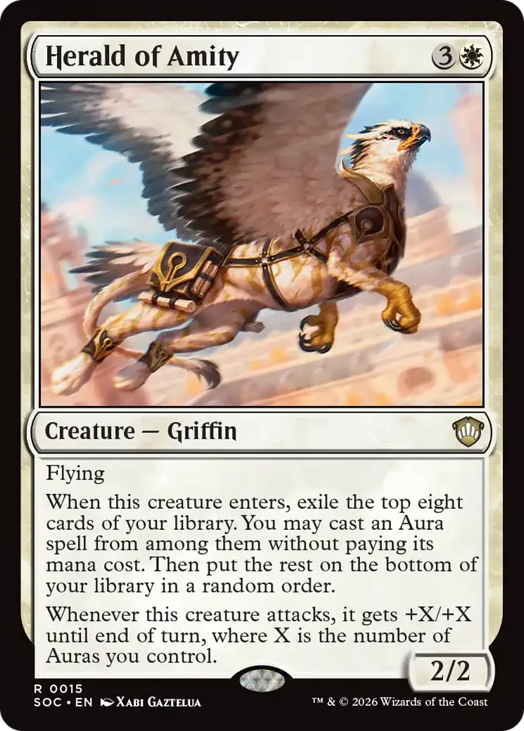 Herald of Amity — Secrets of Strixhaven Commander — Magic: The Gathering