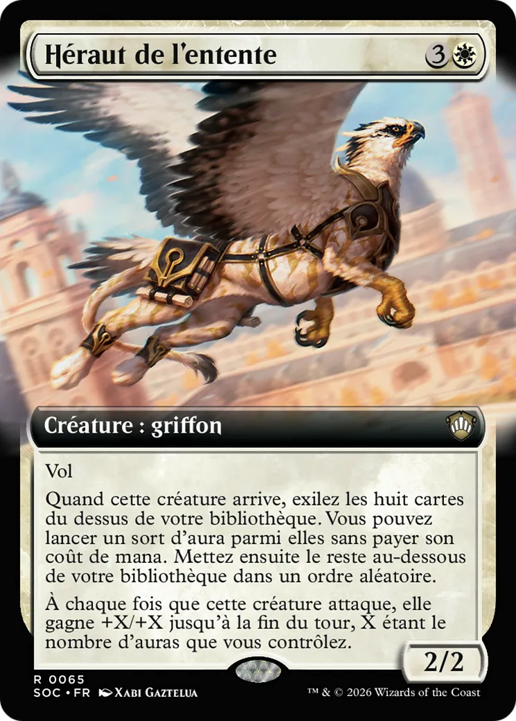 Héraut de l'entente — Secrets of Strixhaven Commander — Magic: The Gathering