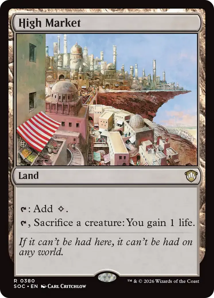 High Market — Secrets of Strixhaven Commander — Magic: The Gathering