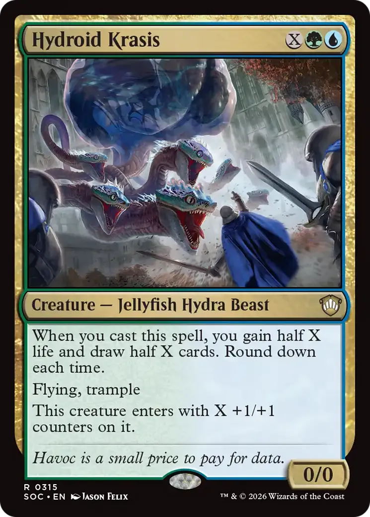 Hydroid Krasis — Secrets of Strixhaven Commander — Magic: The Gathering