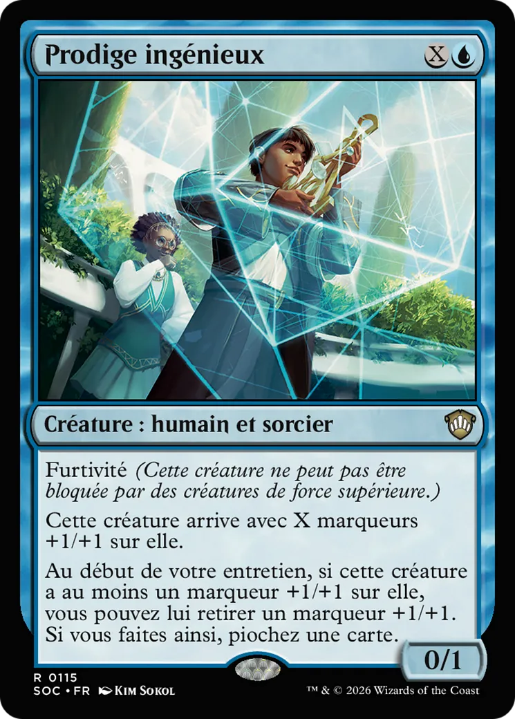 Prodige ingénieux — Secrets of Strixhaven Commander — Magic: The Gathering
