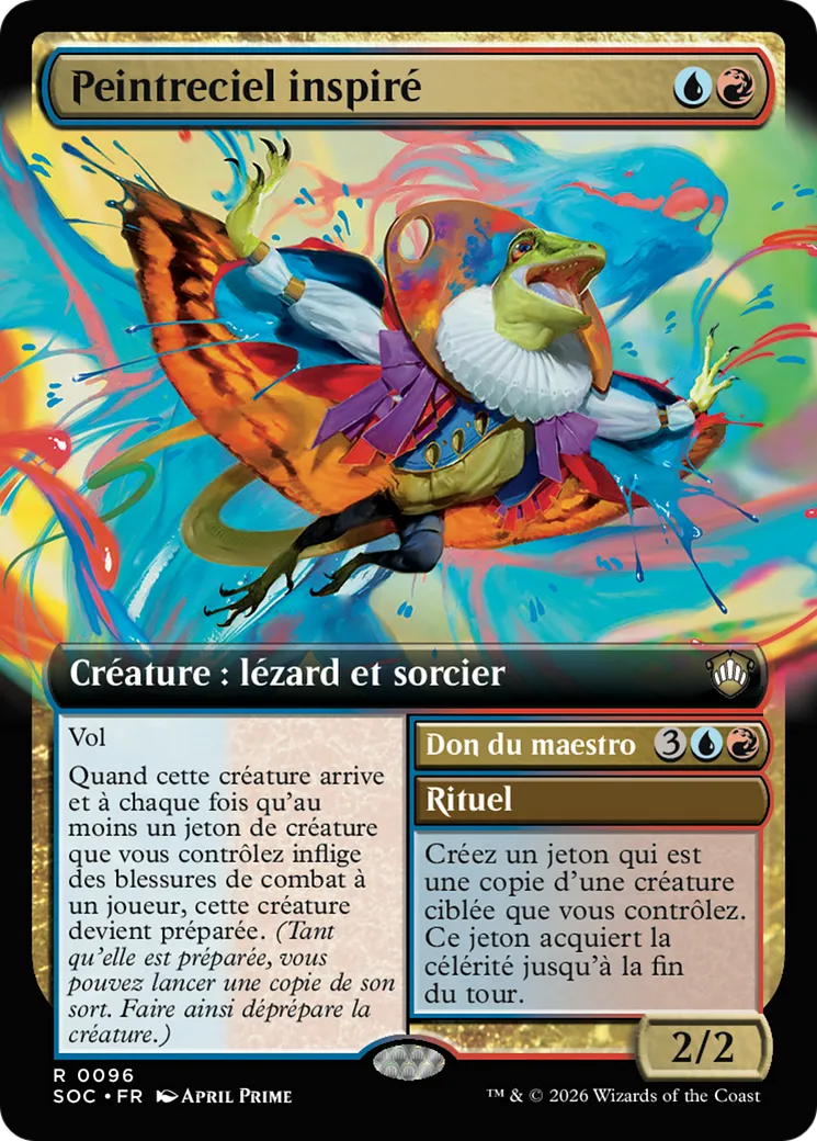 Peintreciel inspiré // Maestro's Gift — Secrets of Strixhaven Commander — Magic: The Gathering