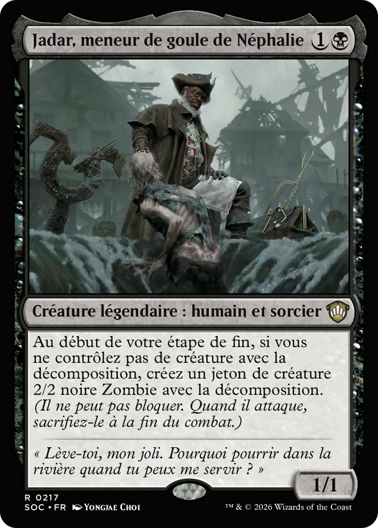 Jadar, meneur de goule de Néphalie — Secrets of Strixhaven Commander — Magic: The Gathering