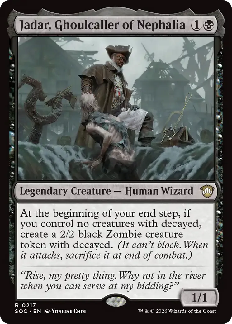 Jadar, Ghoulcaller of Nephalia — Secrets of Strixhaven Commander — Magic: The Gathering