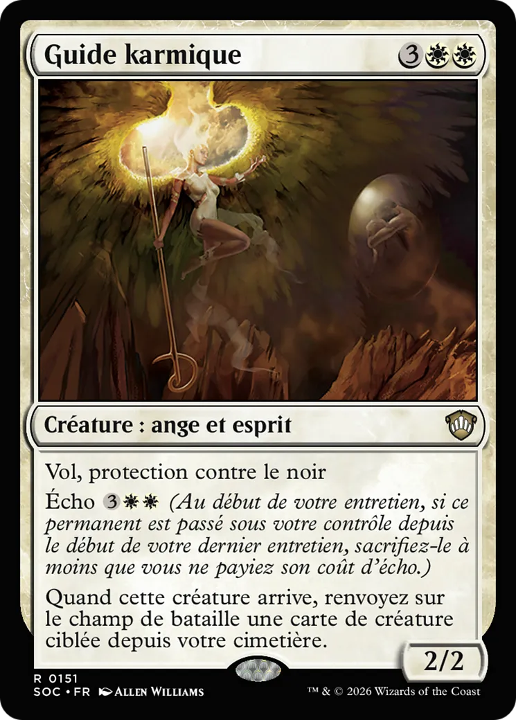 Guide karmique — Secrets of Strixhaven Commander — Magic: The Gathering