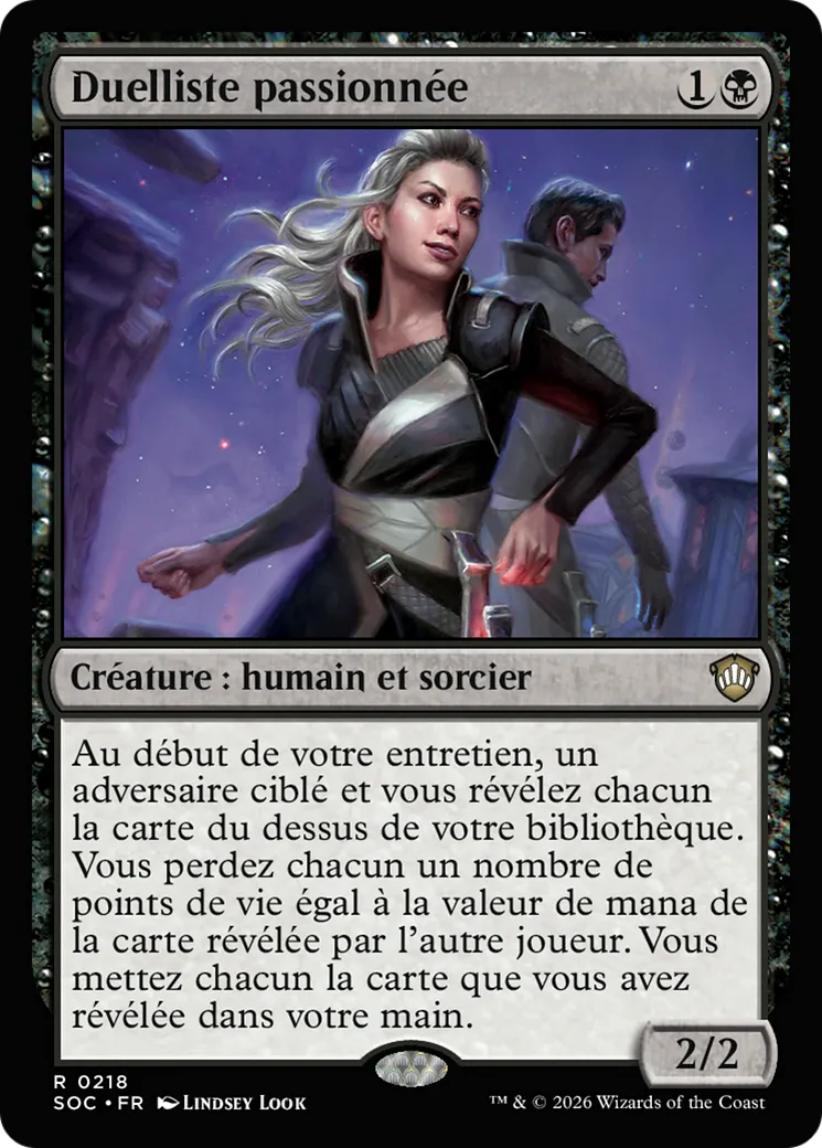 Duelliste passionnée — Secrets of Strixhaven Commander — Magic: The Gathering