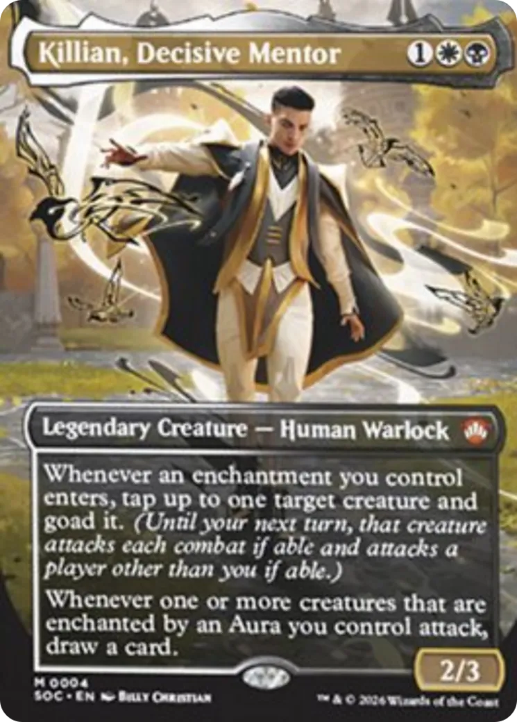 Killian, Decisive Mentor — Secrets of Strixhaven Commander — Magic: The Gathering