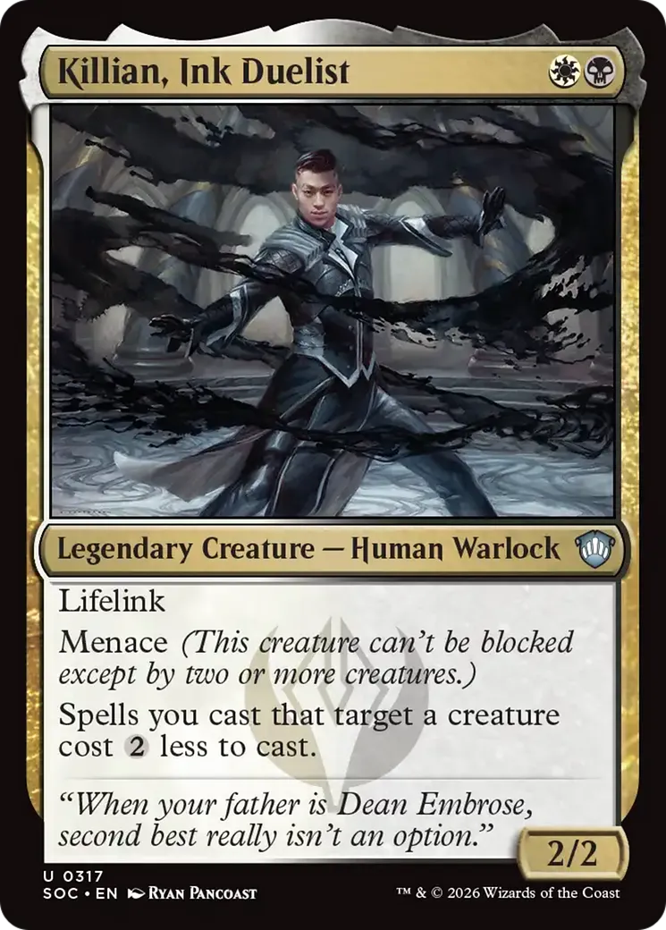 Killian, duelliste d'encre — Secrets of Strixhaven Commander — Magic: The Gathering
