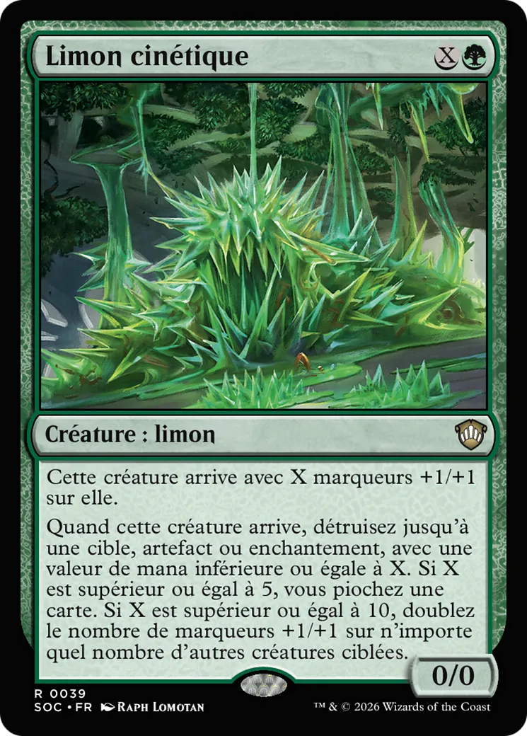Limon cinétique — Secrets of Strixhaven Commander — Magic: The Gathering