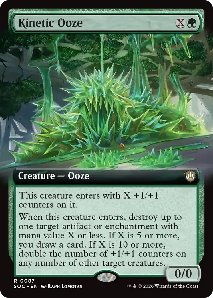 Kinetic Ooze — Secrets of Strixhaven Commander — Magic: The Gathering