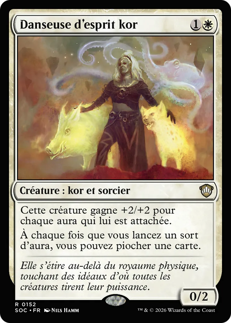 Danseuse d'esprit kor — Secrets of Strixhaven Commander — Magic: The Gathering