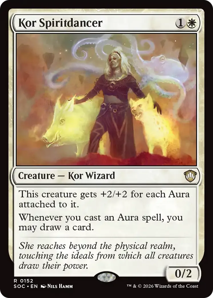 Kor Spiritdancer — Secrets of Strixhaven Commander — Magic: The Gathering